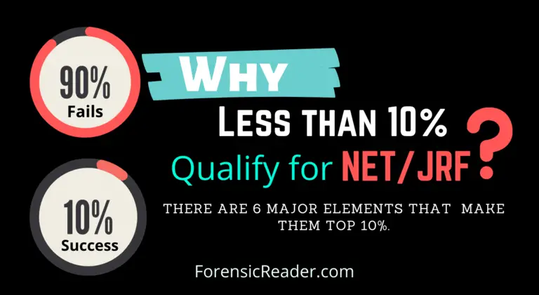 Why Less than 10% Qualify for NET/JRF?