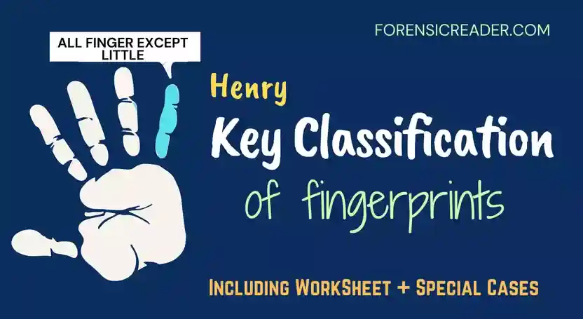 Key Classification of Fingerprint Rules, Procedure, & Example