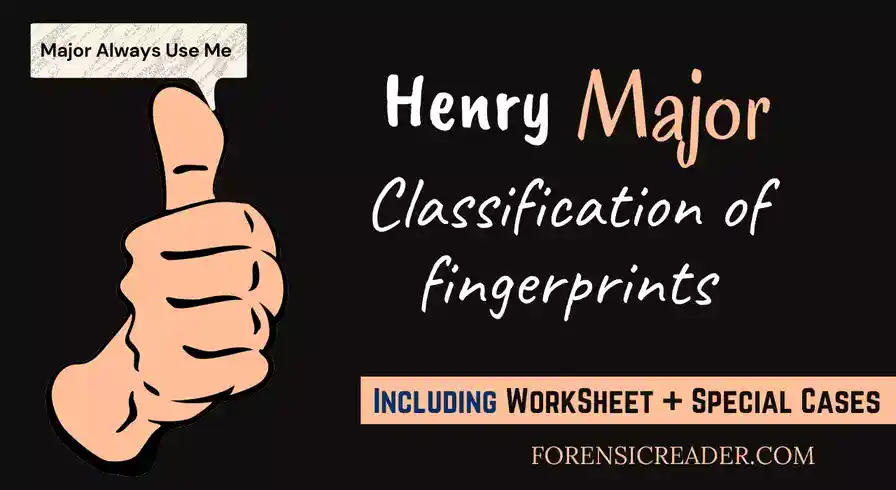 Major Classification of Fingerprint
