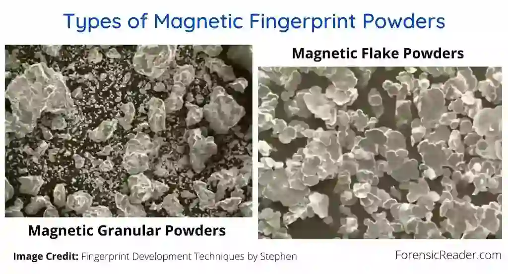 Types of Fingerprint Powder For Latent Fingerprint Development