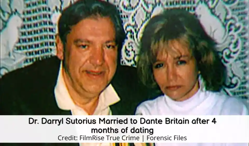 Dr. Darryl Sutorius and his second wife dante britain