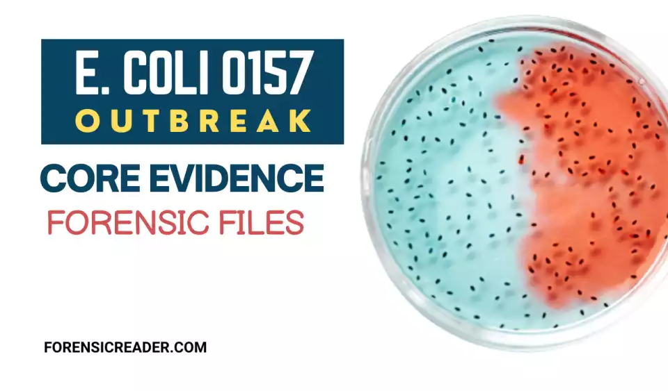 E. Coli O157 Outbreak Core Evidence Forensic File Case Study