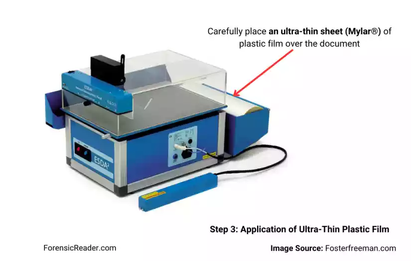 Step 3 Application of Ultra-Thin Plastic Film